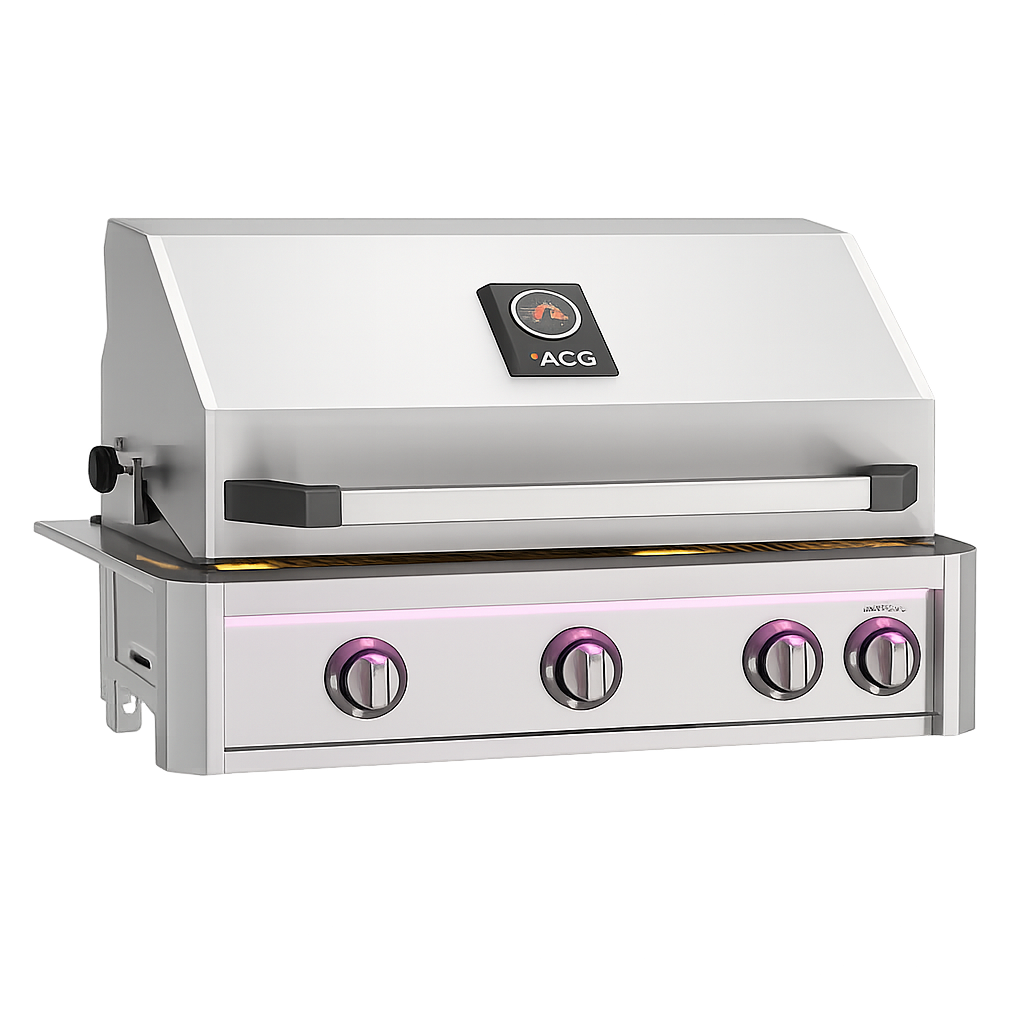 36” L-Series Built-In Grill w/ Backburner & Rotisserie Kit